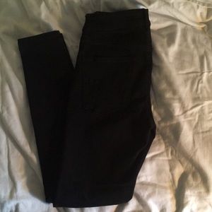 Black American Eagle Stretch Jegging